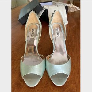 Badgley Mischka Embellished Hannah Heels